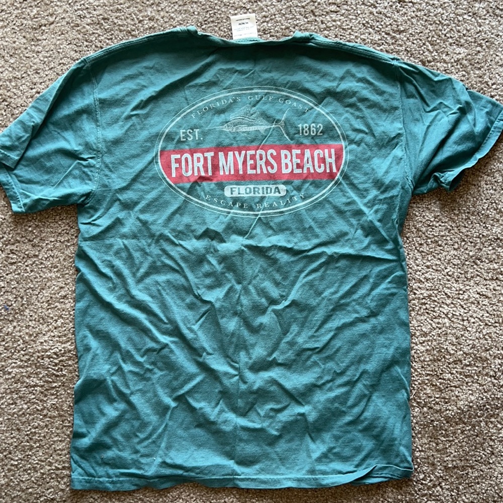 mens medium fort meyers florida t shirt